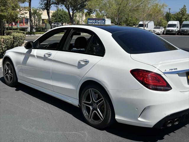 used 2019 Mercedes-Benz AMG C 43 car, priced at $26,500