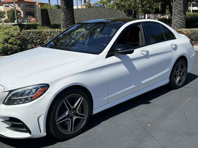 used 2019 Mercedes-Benz AMG C 43 car, priced at $26,500