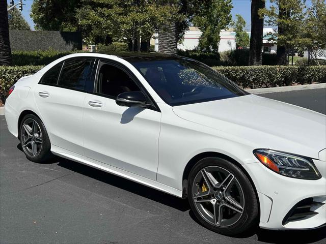 used 2019 Mercedes-Benz AMG C 43 car, priced at $26,500