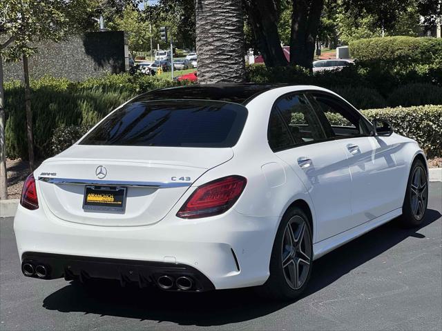 used 2019 Mercedes-Benz AMG C 43 car, priced at $26,500