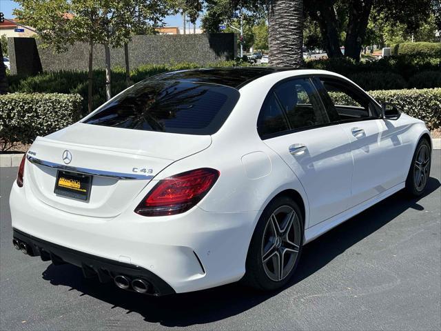 used 2019 Mercedes-Benz AMG C 43 car, priced at $26,500