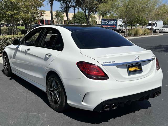 used 2019 Mercedes-Benz AMG C 43 car, priced at $26,500
