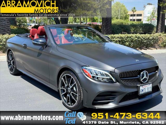 used 2020 Mercedes-Benz C-Class car, priced at $32,990