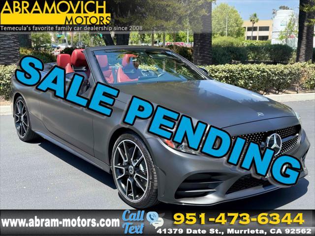used 2020 Mercedes-Benz C-Class car, priced at $32,990