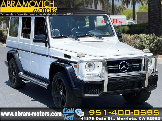 used 2018 Mercedes-Benz AMG G 63 car, priced at $67,990