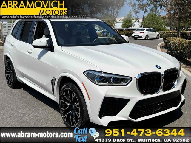 used 2021 BMW X5 M car, priced at $62,500