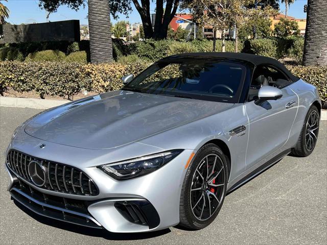 used 2022 Mercedes-Benz AMG SL 55 car, priced at $99,900