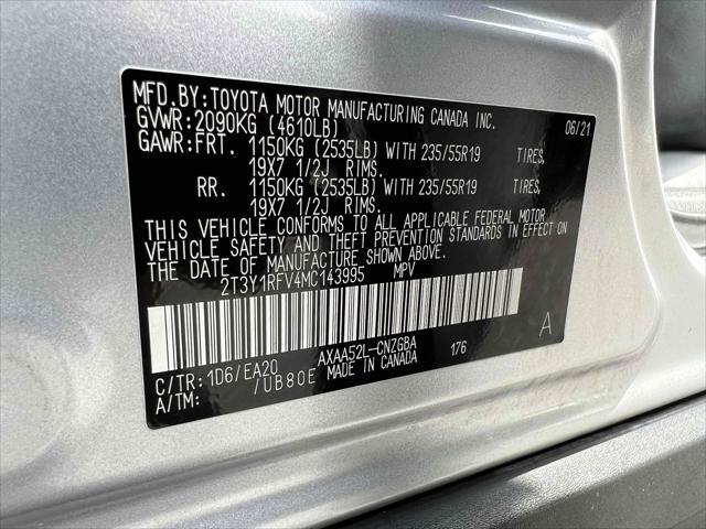 used 2021 Toyota RAV4 car, priced at $28,990