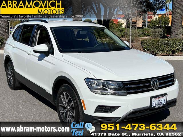 used 2021 Volkswagen Tiguan car, priced at $17,990