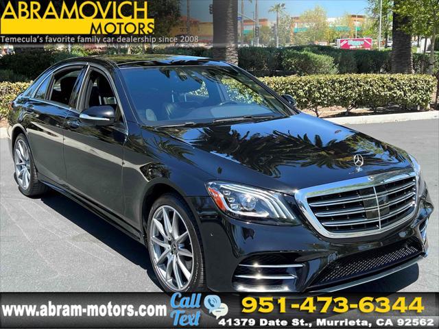 used 2020 Mercedes-Benz S-Class car, priced at $41,990