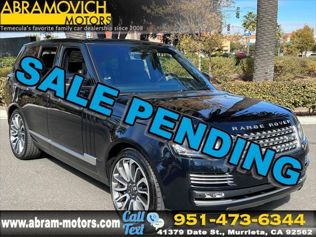 used 2017 Land Rover Range Rover car, priced at $29,900