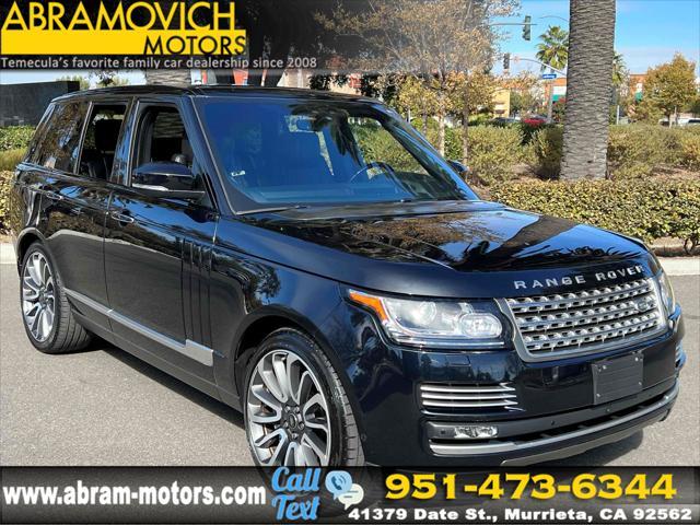 used 2017 Land Rover Range Rover car, priced at $30,990