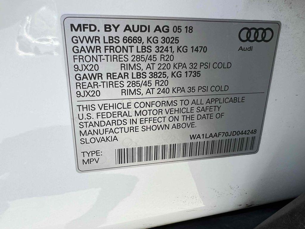 used 2018 Audi Q7 car, priced at $16,490