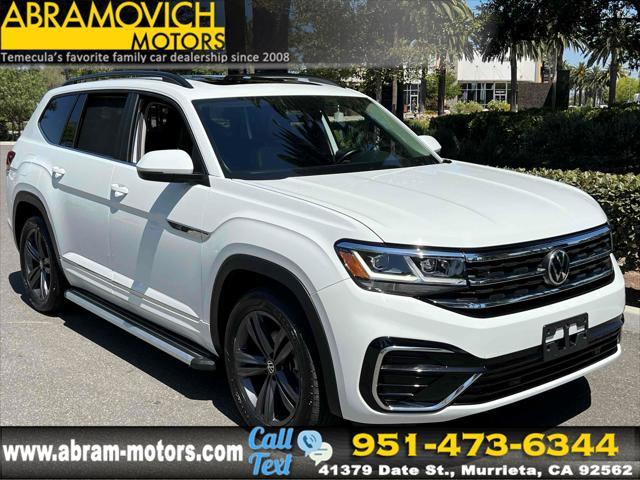 used 2021 Volkswagen Atlas car, priced at $27,990