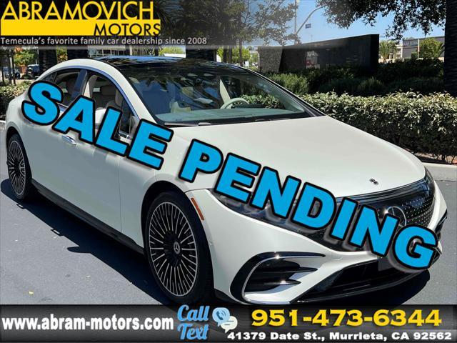 used 2022 Mercedes-Benz EQS 450+ car, priced at $37,990