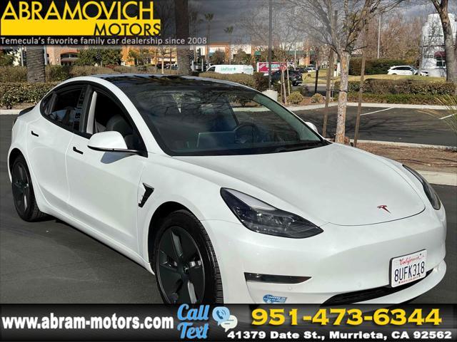 used 2021 Tesla Model 3 car, priced at $18,990