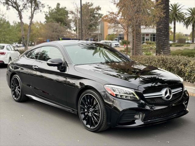 used 2021 Mercedes-Benz AMG C 43 car, priced at $38,990