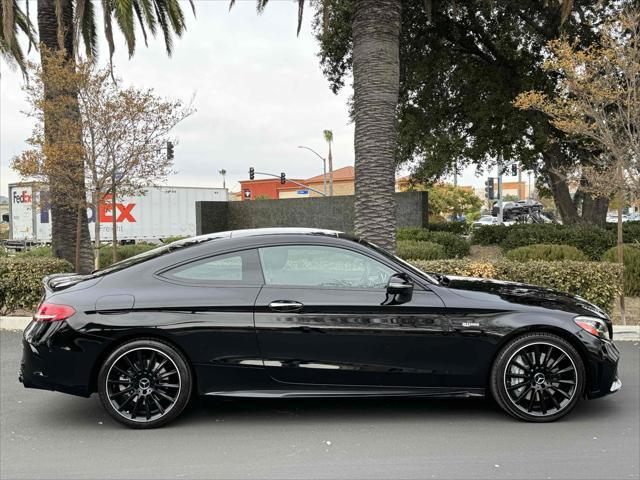 used 2021 Mercedes-Benz AMG C 43 car, priced at $38,990