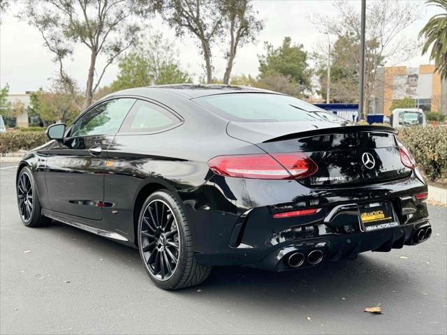 used 2021 Mercedes-Benz AMG C 43 car, priced at $38,990