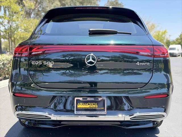 used 2023 Mercedes-Benz EQS 580 car, priced at $55,990