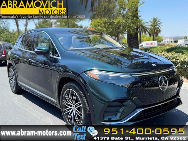 used 2023 Mercedes-Benz EQS 580 car, priced at $55,990