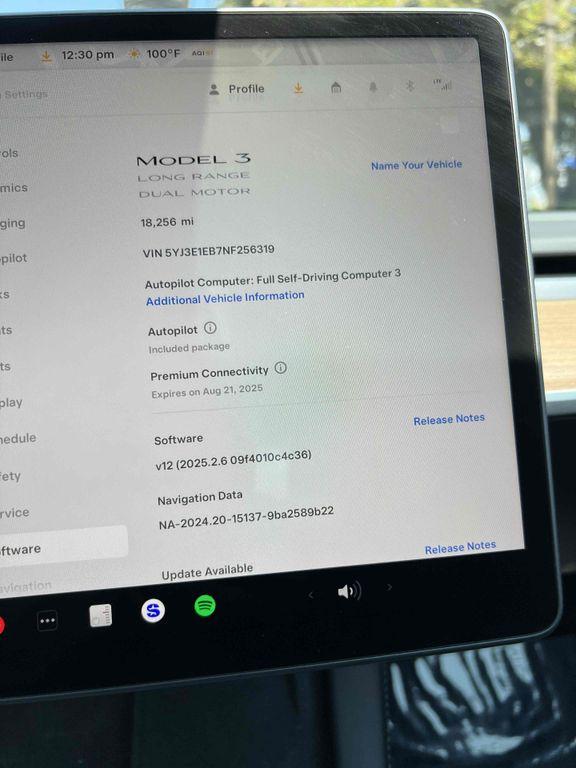 used 2022 Tesla Model 3 car, priced at $27,999