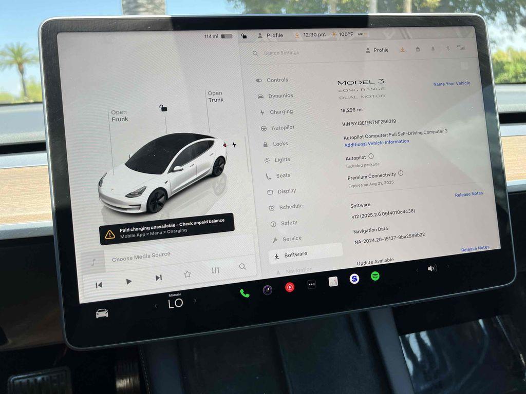 used 2022 Tesla Model 3 car, priced at $27,999