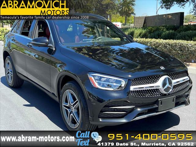 used 2022 Mercedes-Benz GLC 300 car, priced at $27,500