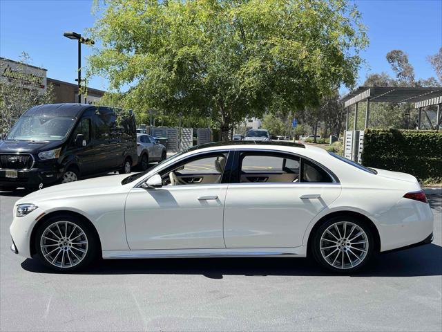 used 2022 Mercedes-Benz S-Class car, priced at $61,990
