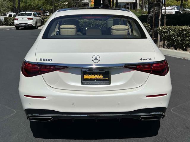 used 2022 Mercedes-Benz S-Class car, priced at $61,990