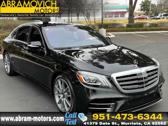 used 2019 Mercedes-Benz S-Class car, priced at $33,590