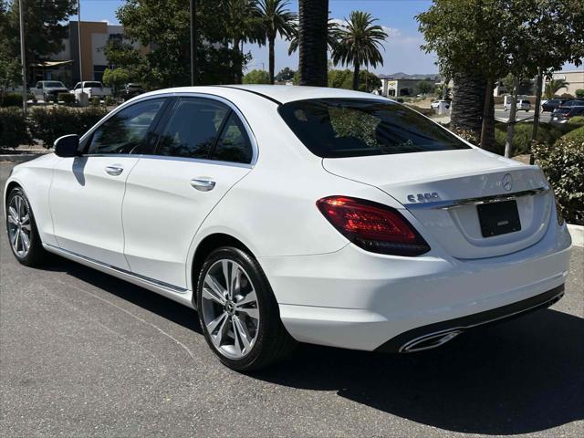 used 2020 Mercedes-Benz C-Class car, priced at $19,500