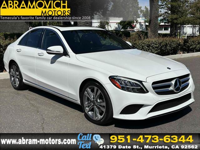 used 2020 Mercedes-Benz C-Class car, priced at $21,500