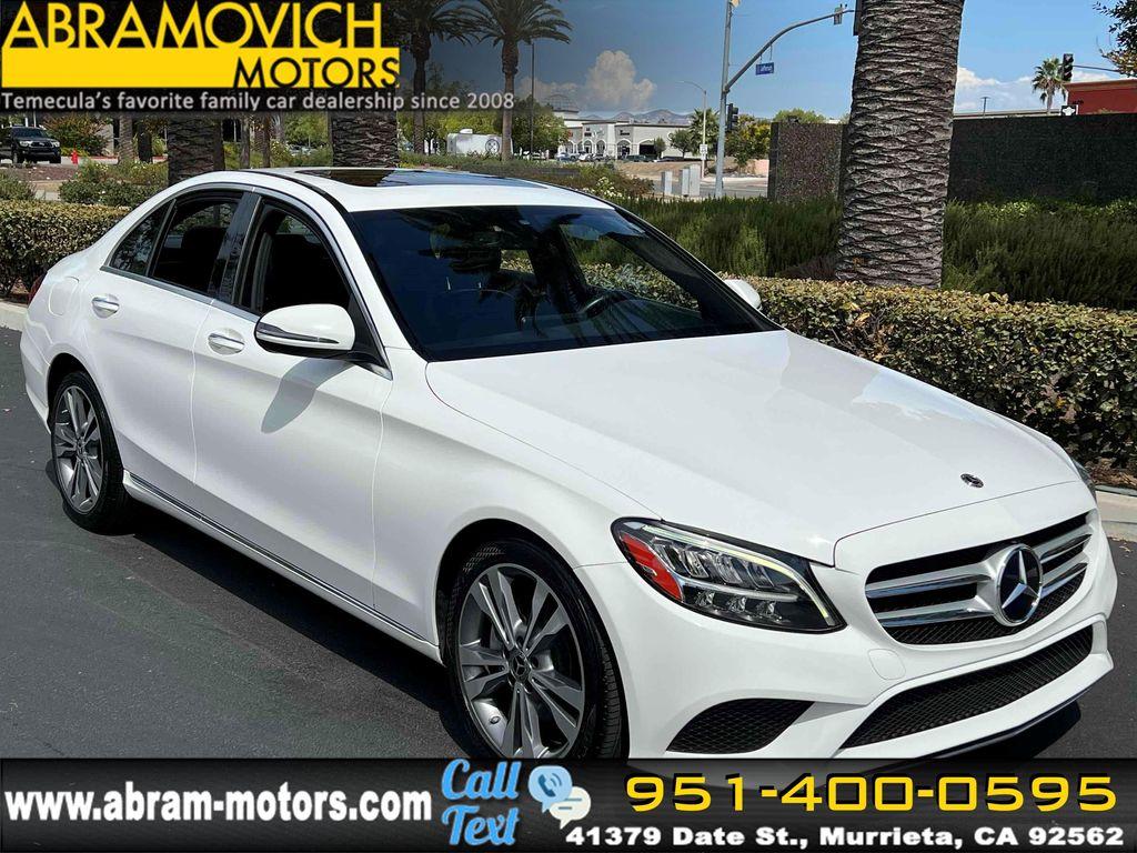 used 2020 Mercedes-Benz C-Class car, priced at $16,500