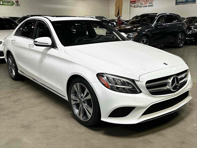 used 2020 Mercedes-Benz C-Class car, priced at $19,500