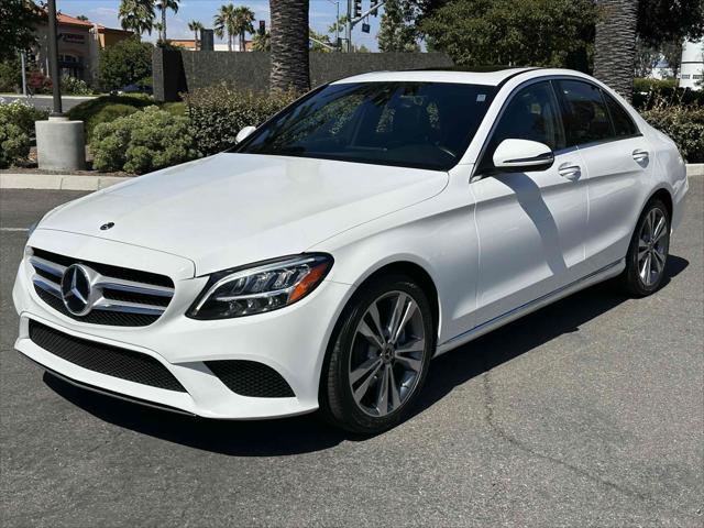 used 2020 Mercedes-Benz C-Class car, priced at $19,500