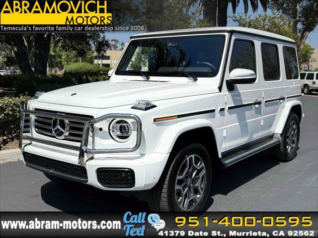 used 2025 Mercedes-Benz G-Class car, priced at $157,990