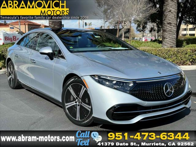 used 2022 Mercedes-Benz EQS 450+ car, priced at $37,500