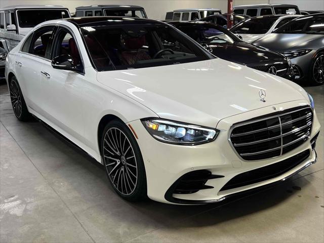 used 2021 Mercedes-Benz S-Class car, priced at $76,990