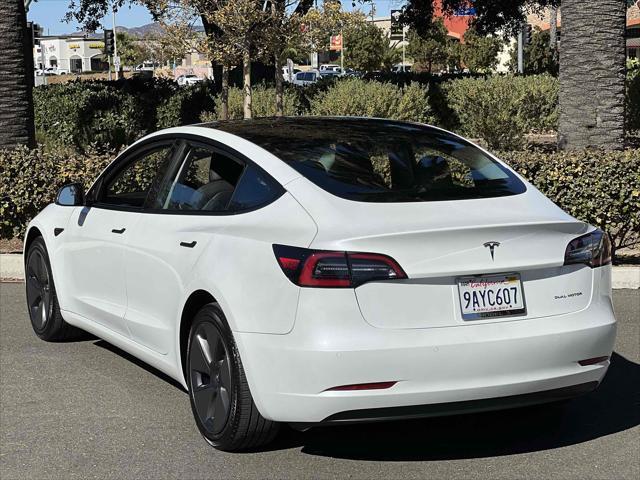 used 2022 Tesla Model 3 car, priced at $30,500