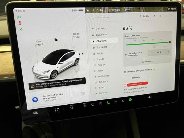 used 2022 Tesla Model 3 car, priced at $30,500