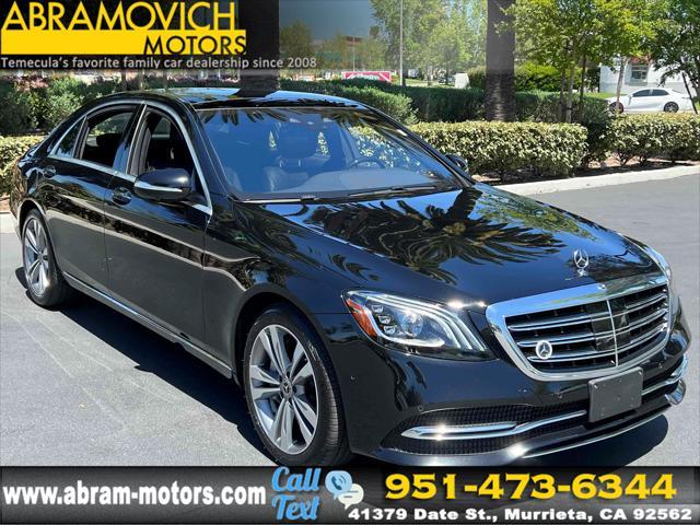 used 2020 Mercedes-Benz S-Class car, priced at $28,990