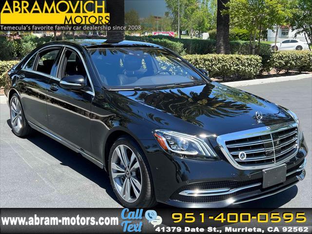 used 2020 Mercedes-Benz S-Class car, priced at $28,990