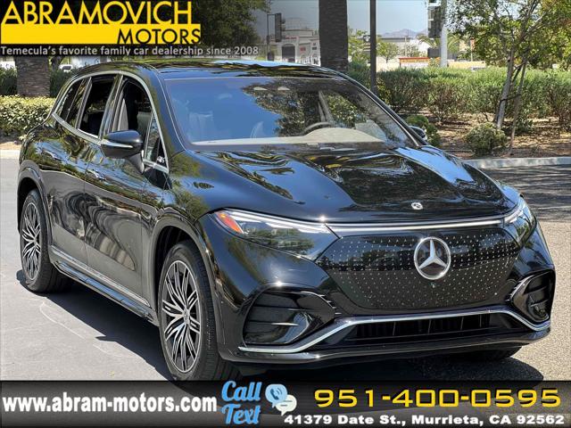 used 2023 Mercedes-Benz EQS 580 car, priced at $54,990