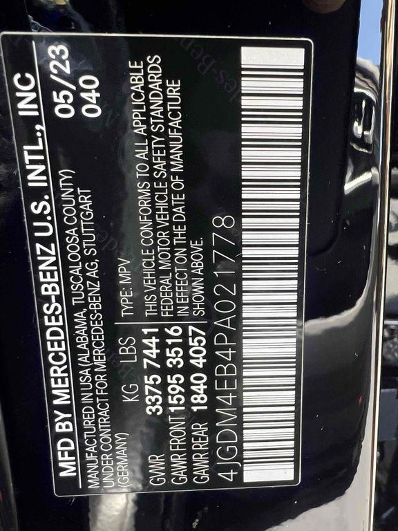 used 2023 Mercedes-Benz EQS 580 car, priced at $51,900