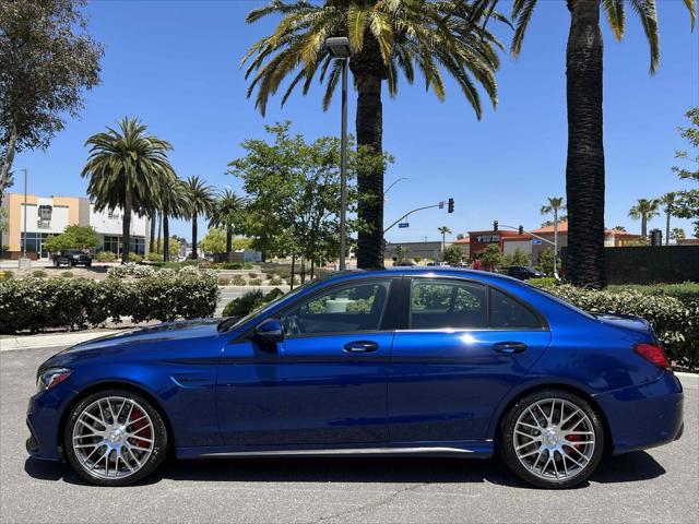 used 2020 Mercedes-Benz AMG C 63 car, priced at $46,500