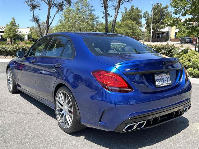 used 2020 Mercedes-Benz AMG C 63 car, priced at $46,500