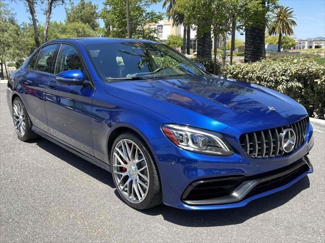 used 2020 Mercedes-Benz AMG C 63 car, priced at $45,500