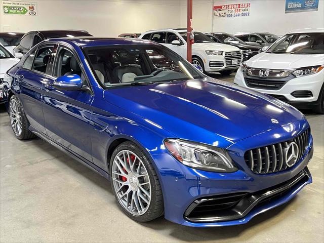 used 2020 Mercedes-Benz AMG C 63 car, priced at $46,500