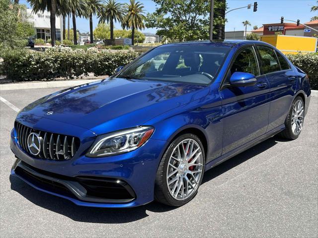 used 2020 Mercedes-Benz AMG C 63 car, priced at $46,500